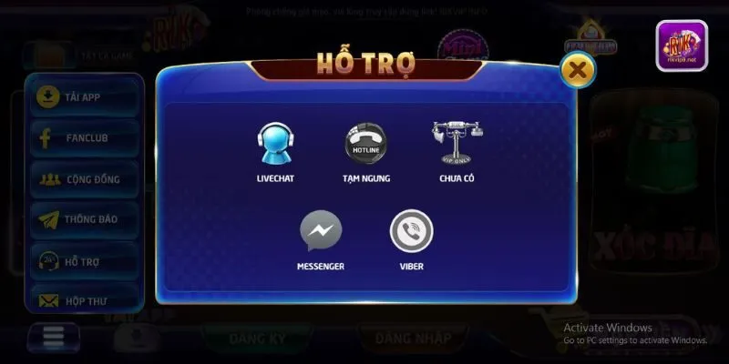 Rikvip nhận và xử lý thắc mắc của người chơi cực nhanh ngay tại cổng Chatlive Rikvip nhận và xử lý thắc mắc của người chơi cực nhanh ngay tại cổng Chatlive